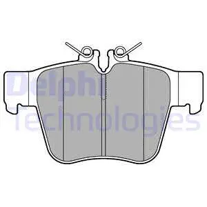 Brake Pad Set, disc brake (LP3277)