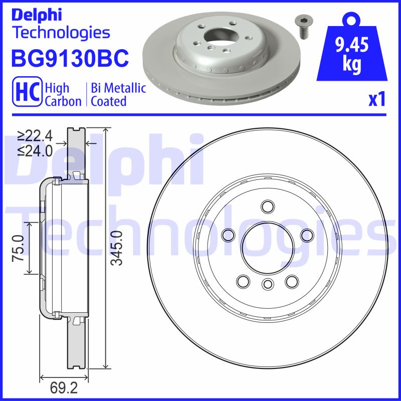 Brake Disc (BG9130BC)