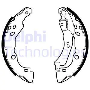 Brake Shoe Set (LS1929)