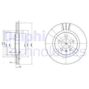 Brake Disc (BG2713)