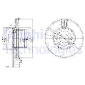 Brake Disc (BG3404C)