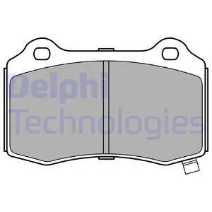Brake Pad Set, disc brake (LP3281)