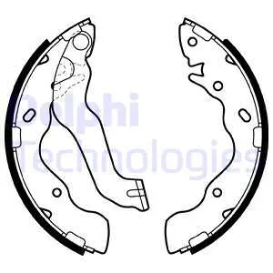 Brake Shoe Set (LS1953)