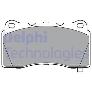 Brake Pad Set, disc brake (LP3362)