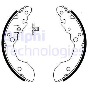 Brake Shoe Set (LS1856)