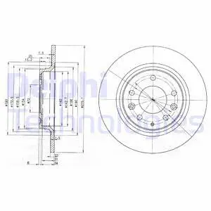 Brake Disc (BG3875C)