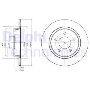 Brake Disc (BG3930)