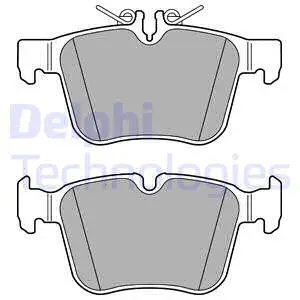 Brake Pad Set, disc brake (LP2763)