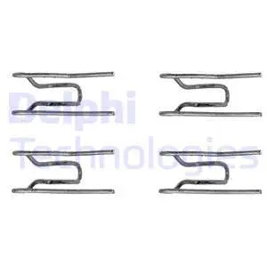 Accessory Kit, disc brake pad (LX0156)