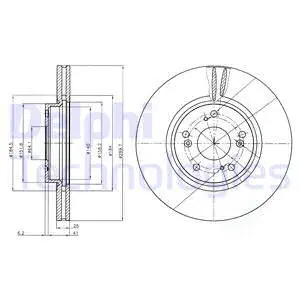 Brake Disc (BG3978)