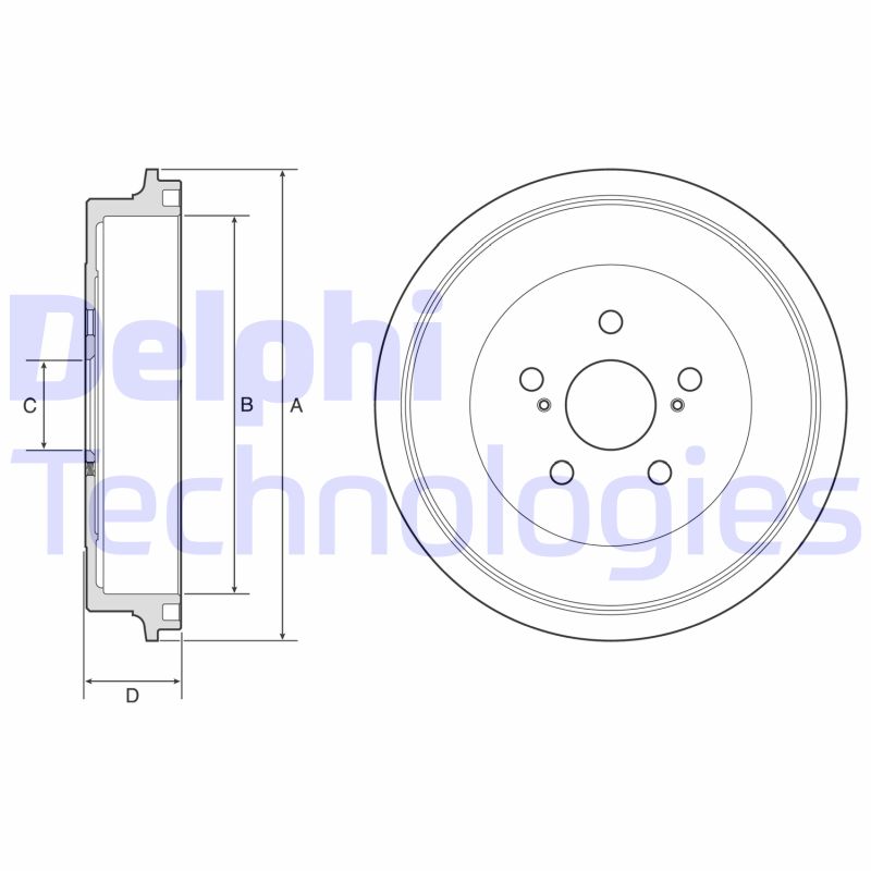 Brake Drum (BF610)