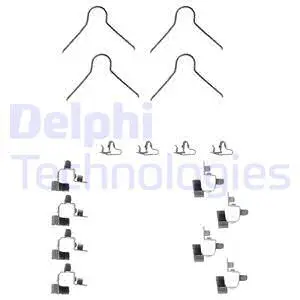 Accessory Kit, disc brake pad (LX0146)