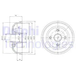 Brake Drum (BF471)
