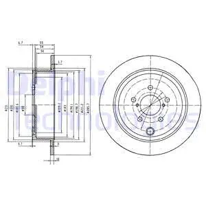 Brake Disc (BG4158)