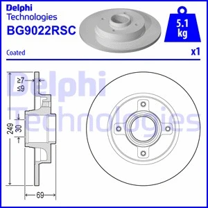 Brake Disc (BG9022RSC-18B1)