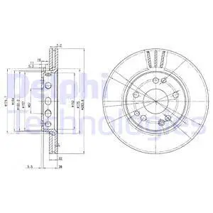 Brake Disc (BG2771)