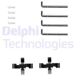 Accessory Kit, disc brake pad (LX0127)