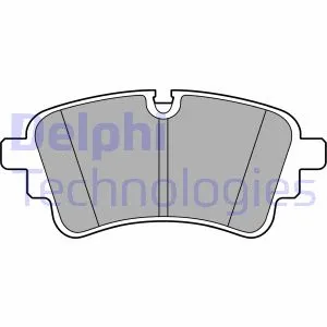 Brake Pad Set, disc brake (LP3670)