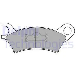 Brake Pad Set, disc brake (LP361)