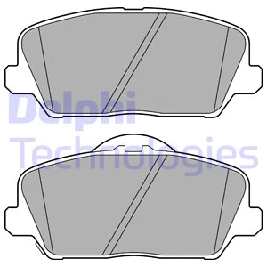 Brake Pad Set, disc brake (LP3591)