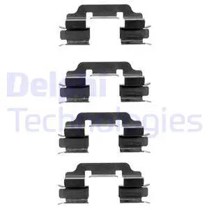 Accessory Kit, disc brake pad (LX0377)