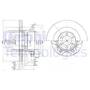Brake Disc (BG9722)