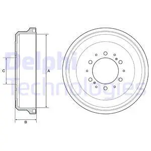 Brake Drum (BF533)
