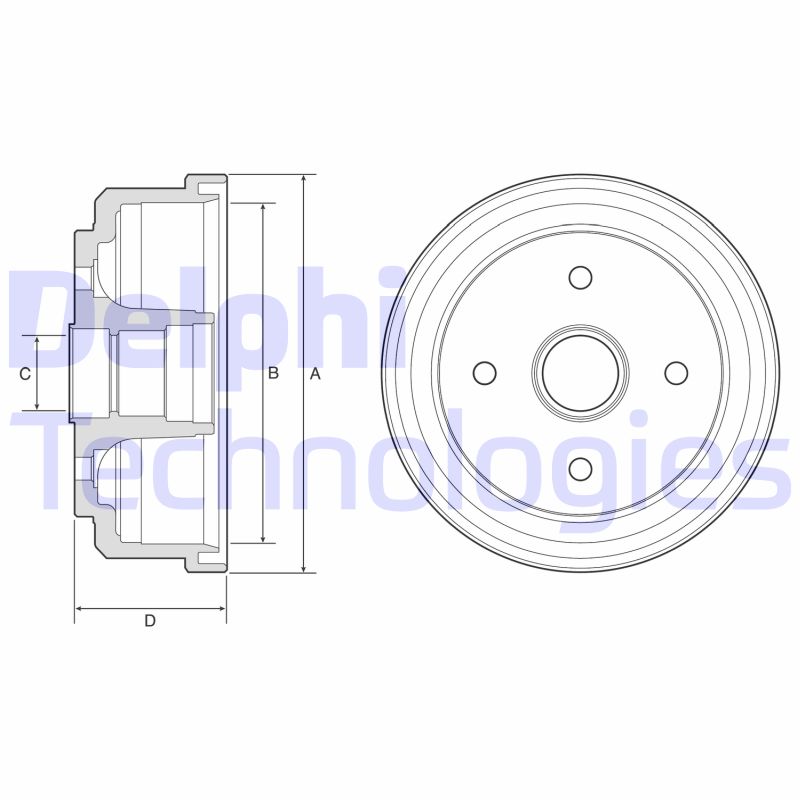 Brake Drum (BF507)