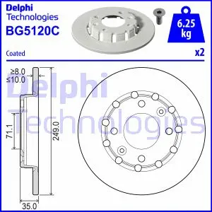 Brake Disc (BG5120C)