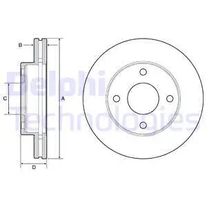 Brake Disc (BG4651C)