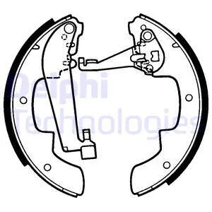 Brake Shoe Set (LS1299)