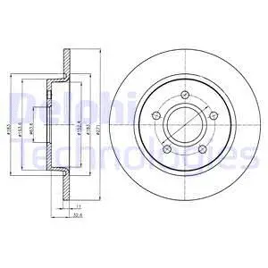 Brake Disc (BG4386)