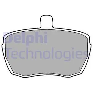 Brake Pad Set, disc brake (LP41)
