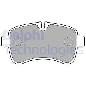 Brake Pad Set, disc brake (LP2040)