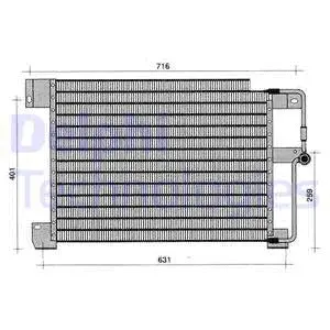 Condenser, air conditioning (TSP0225243)