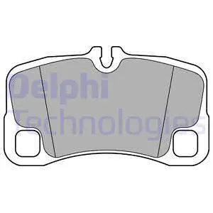 Brake Pad Set, disc brake (LP2696)