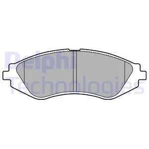 Brake Pad Set, disc brake (LP1779)