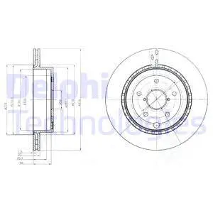 Brake Disc (BG4287)