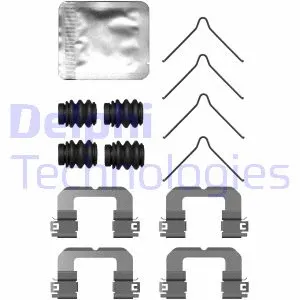 Accessory Kit, disc brake pad (LX0757)