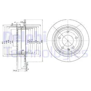 Brake Disc (BG2211)
