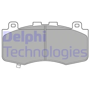 Brake Pad Set, disc brake (LP3631)
