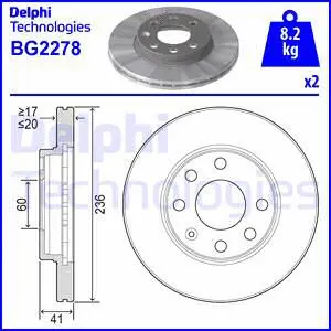 Brake Disc (BG2278)