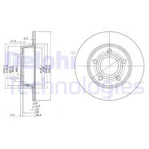 Brake Disc (BG3672)