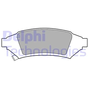 Brake Pad Set, disc brake (LP3443)