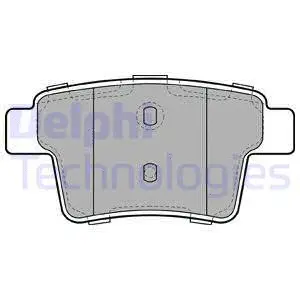 Brake Pad Set, disc brake (LP1957)