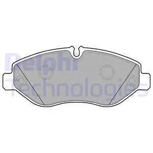 Brake Pad Set, disc brake (LP2039)