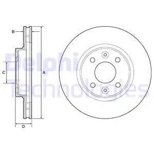 Brake Disc (BG4570)