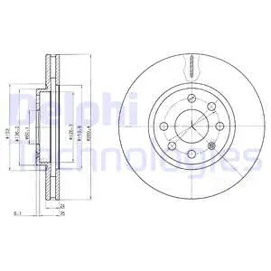Brake Disc (BG3569C)