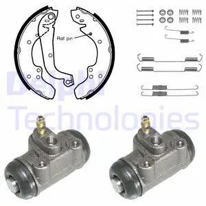 Brake Shoe Set (KP832)