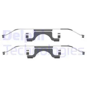 Accessory Kit, disc brake pad (LX0503)